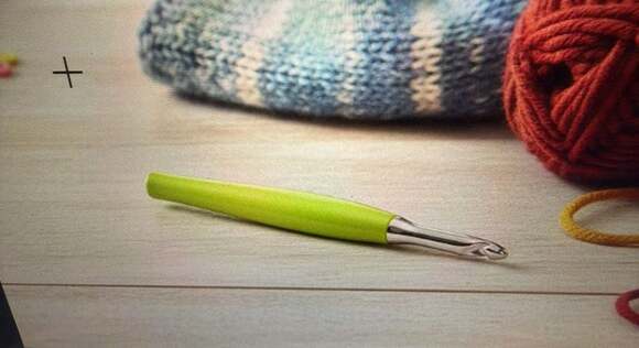 Furls Other - Furls Odyssey Crochet Hook Lime, Nickel Plated Tip, Size P - 10.00mm